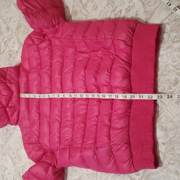 DKNY Pink Down Puffer Jacket Size M - Picture 8 of 16